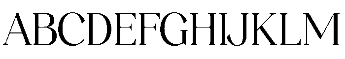 Rustic Royale Regular Font UPPERCASE