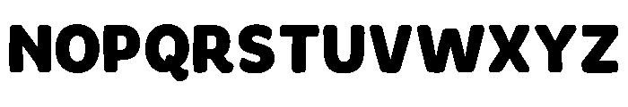 Rustic Snowy Regular Font LOWERCASE
