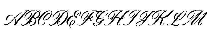 Rustic Sunday Regular Font UPPERCASE