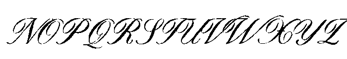 Rustic Sunday Regular Font UPPERCASE