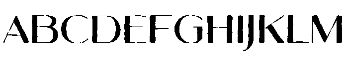 Rustic Sunday Sans Font UPPERCASE
