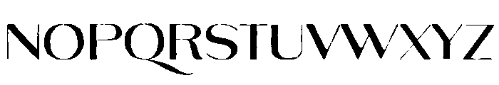 Rustic Sunday Sans Font UPPERCASE