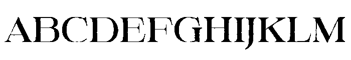 Rustic Sunday Serif Font UPPERCASE