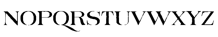 Rustic Sunday Serif Font UPPERCASE