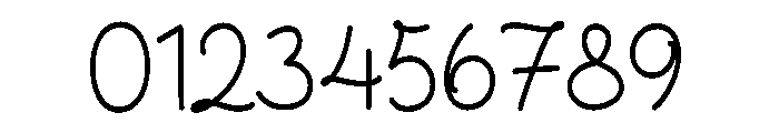 Rustic Wildflower Script Regular Font OTHER CHARS