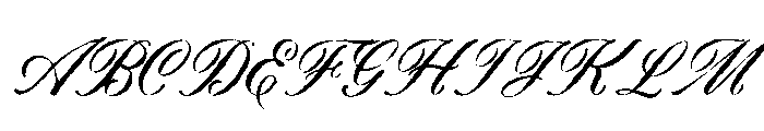 RusticSunday-Regular Font UPPERCASE