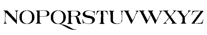 RusticSunday-Serif Font UPPERCASE