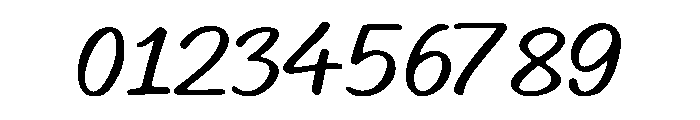 Rustico Font OTHER CHARS
