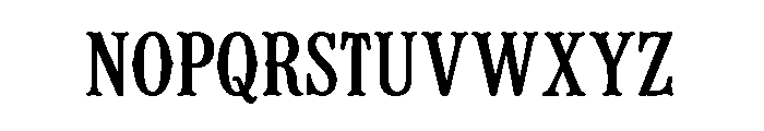 Rustline Font LOWERCASE