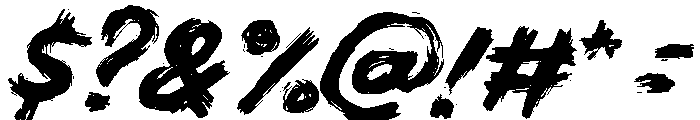 Rustor Font OTHER CHARS