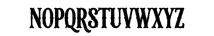 Rustovia Font UPPERCASE