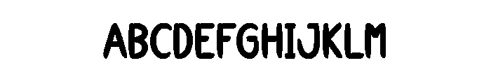 Rustvale Regular Font UPPERCASE