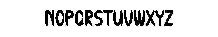 Rustvale Regular Font UPPERCASE