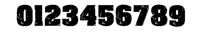 Rustwood Regular Font OTHER CHARS