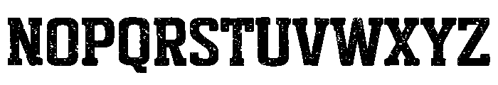 Rusty Bleachers Font UPPERCASE