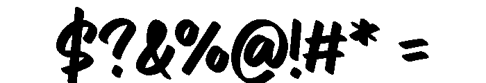 Rutsuki Font OTHER CHARS