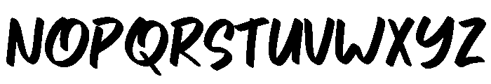 Rutsuki Font UPPERCASE