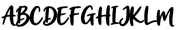 Ruvello Regular Font UPPERCASE