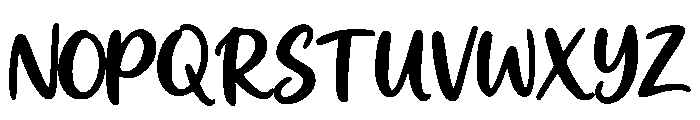 Ruvello Regular Font UPPERCASE