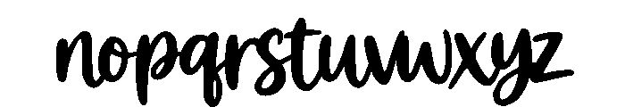 Ruvello Regular Font LOWERCASE