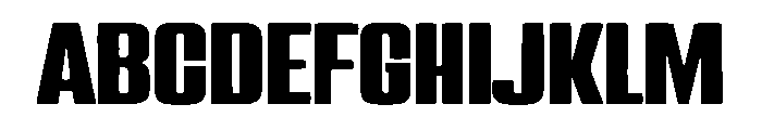 Ruvora Font UPPERCASE
