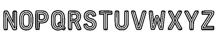 Ruzana Regular Font LOWERCASE