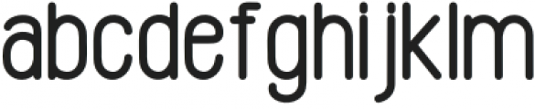 RUTHERFORD 4 otf (400) Font LOWERCASE