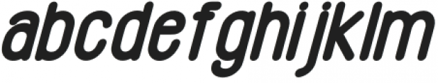 RUTHERFORD ITALIC 1 otf (400) Font LOWERCASE
