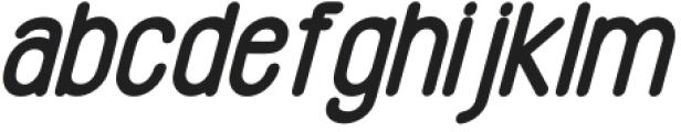 RUTHERFORD ITALIC 2 otf (400) Font LOWERCASE