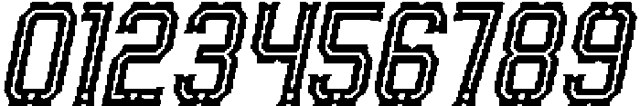 RUXBURN Italic otf (400) Font OTHER CHARS