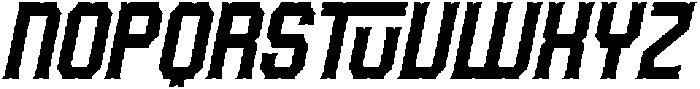 RUXBURN Italic otf (400) Font LOWERCASE