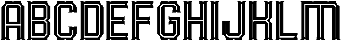 RUXBURN otf (400) Font UPPERCASE