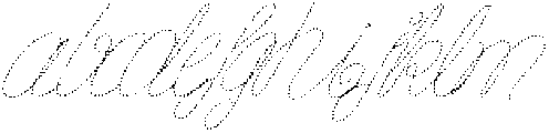 Ruban Soyeux Dashed Italic otf (400) FONT