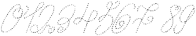 Ruban Soyeux Dashed SemiItalic otf (400) Font OTHER CHARS
