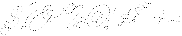 Ruban Soyeux Dashed SemiItalic otf (400) Font OTHER CHARS