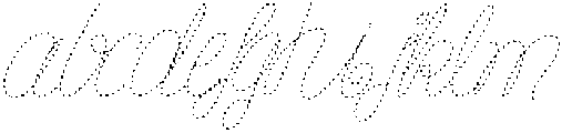 Ruban Soyeux Dashed SemiItalic otf (400) FONT