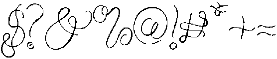 Ruban Soyeux Rough Regular otf (400) Font OTHER CHARS