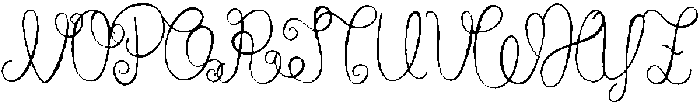 Ruban Soyeux Rough Regular otf (400) Font UPPERCASE