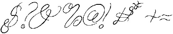 Ruban Soyeux Rough SemiItalic otf (400) Font OTHER CHARS