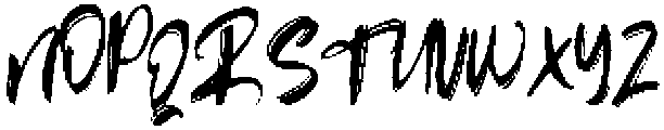 Rubin Key otf (400) Font UPPERCASE