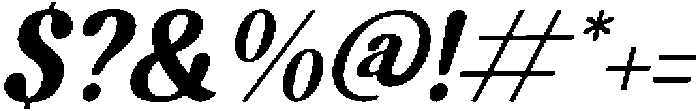 Rubita Smile Italic otf (400) Font OTHER CHARS