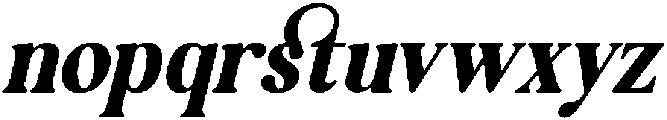 Rubita Smile Italic otf (400) Font LOWERCASE