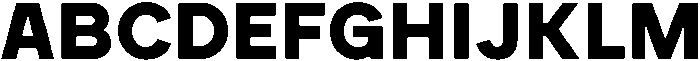 Rucent Black otf (900) Font UPPERCASE