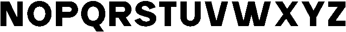 Rucent Black otf (900) Font UPPERCASE