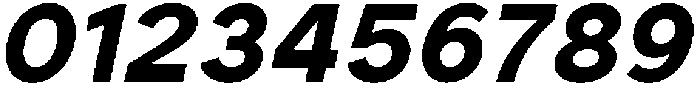 Rucent Extra Bold Italic otf (700) Font OTHER CHARS