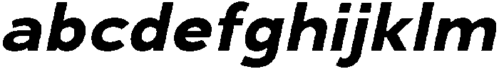 Rucent Extra Bold Italic otf (700) FONT