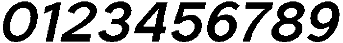 Rucent Semi Bold Italic otf (600) Font OTHER CHARS