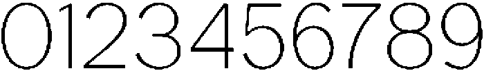 Rucent Thin otf (100) Font OTHER CHARS