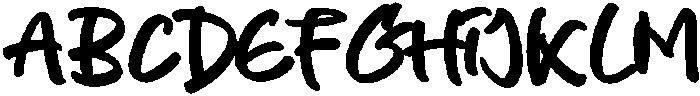 Rude Brush otf (400) FONT