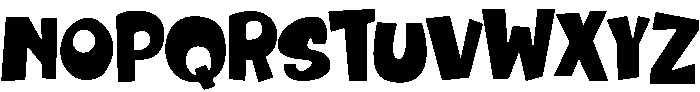 Rudolph Regular otf (400) Font UPPERCASE